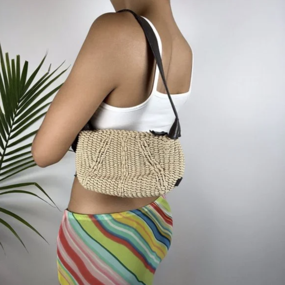 Straw Shoulder Bags